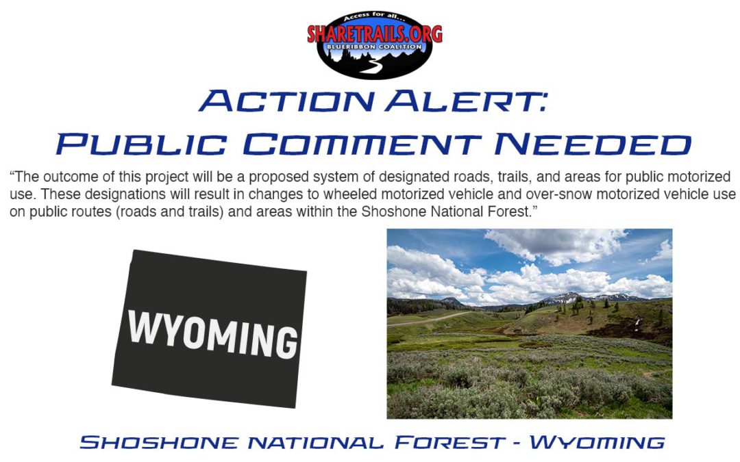 Another Forest Travel Plan – Public Comments Needed for Shoshone National Forest
