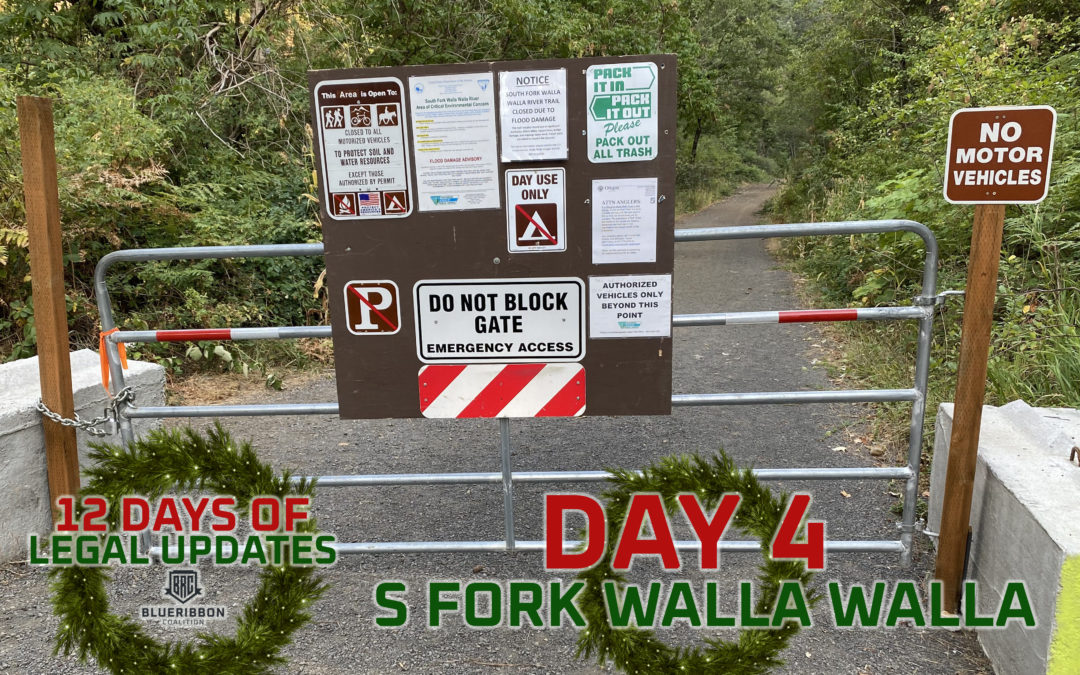 Twelve Days of Legal Updates| Day 4: SOUTH FORK WALLA WALLA, OR
