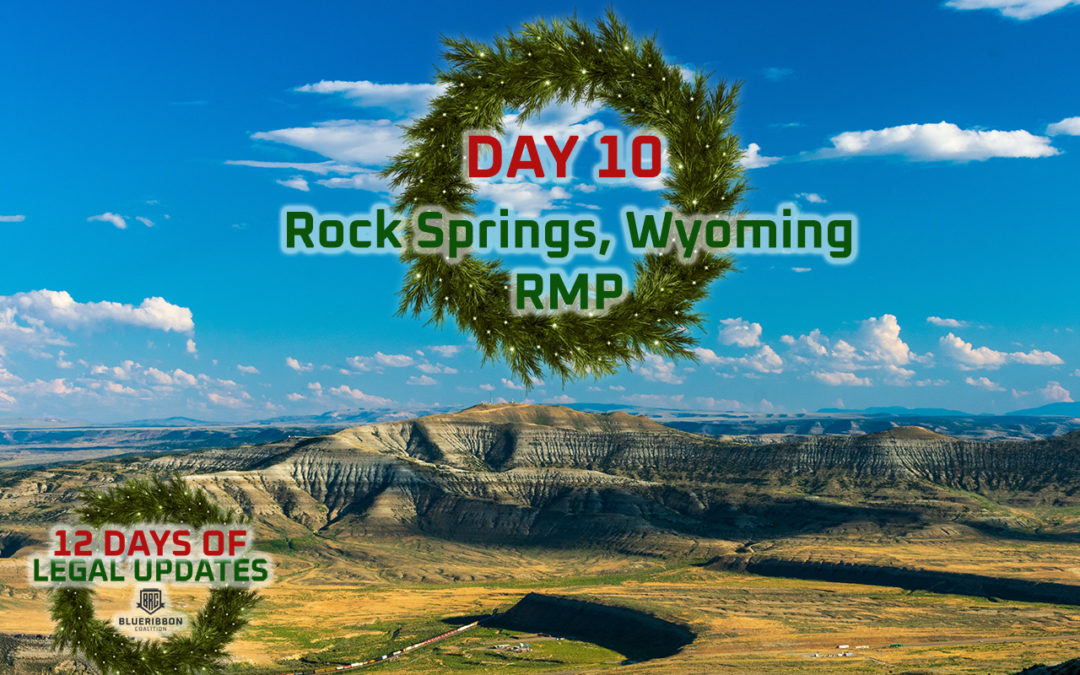 12 Days of Legal Updates: Day 10 The Plan to Shut Down 3 Million Acres in Rock Springs, Wyoming